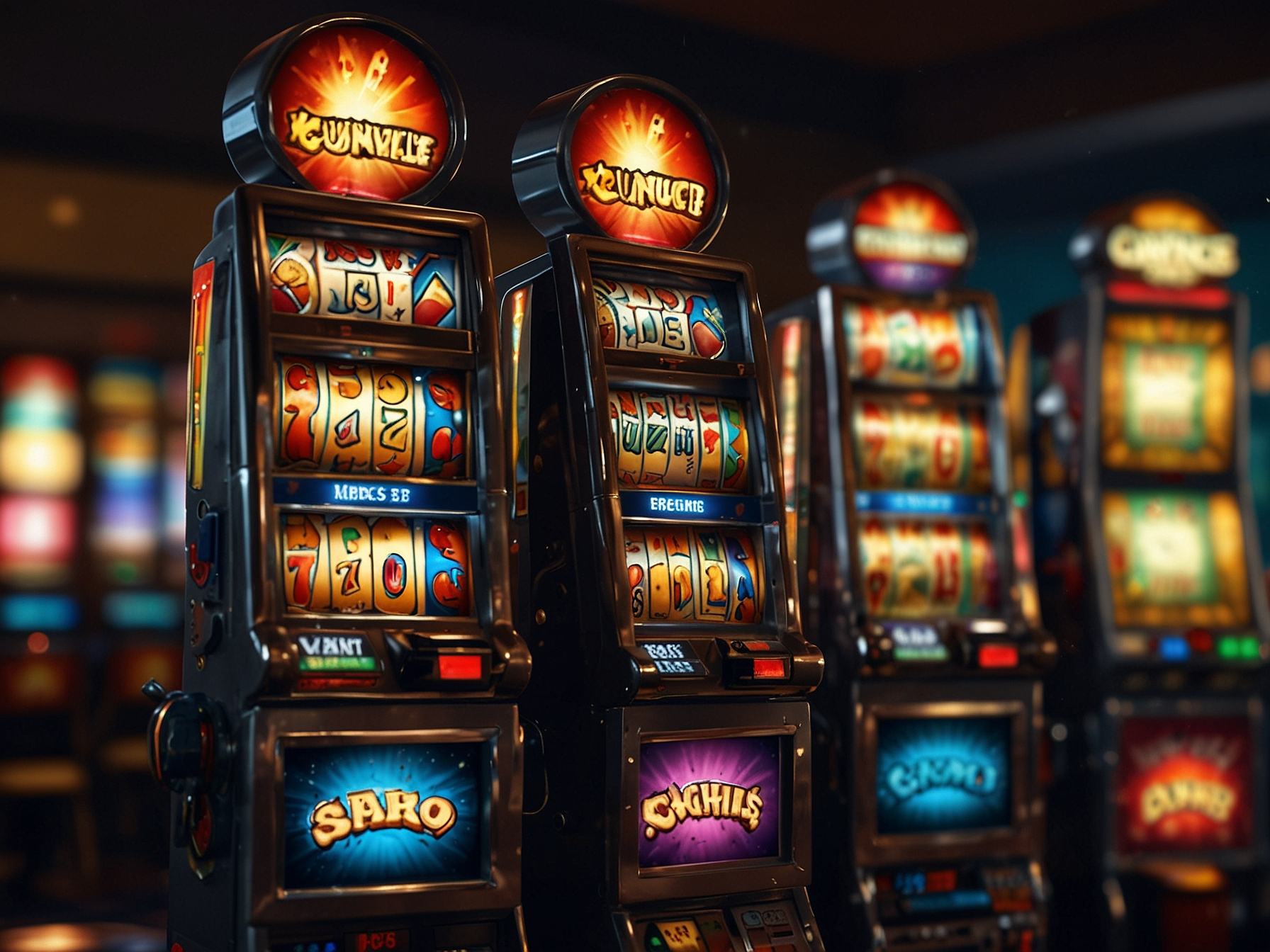 Games hero featuring slot thumbnails